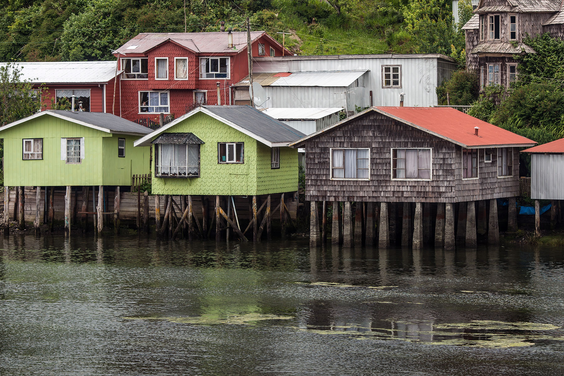 Slit Homes in Chiloe Chile